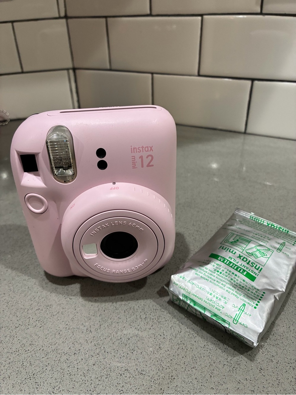 Fujifilm instax mini 12 Instant Camera - Light Pink